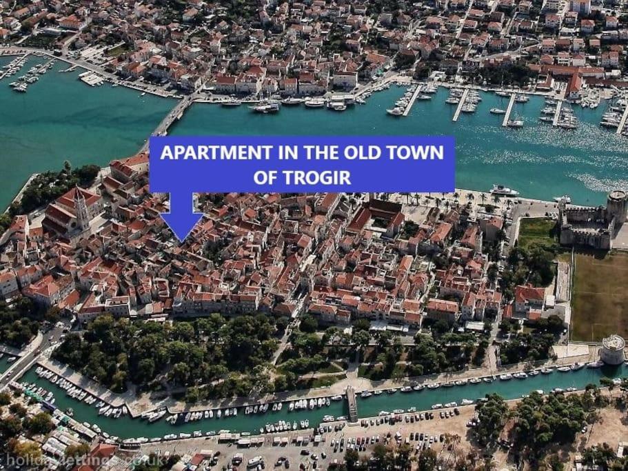 Apartment In The Old Town Of Trogir Exterior photo